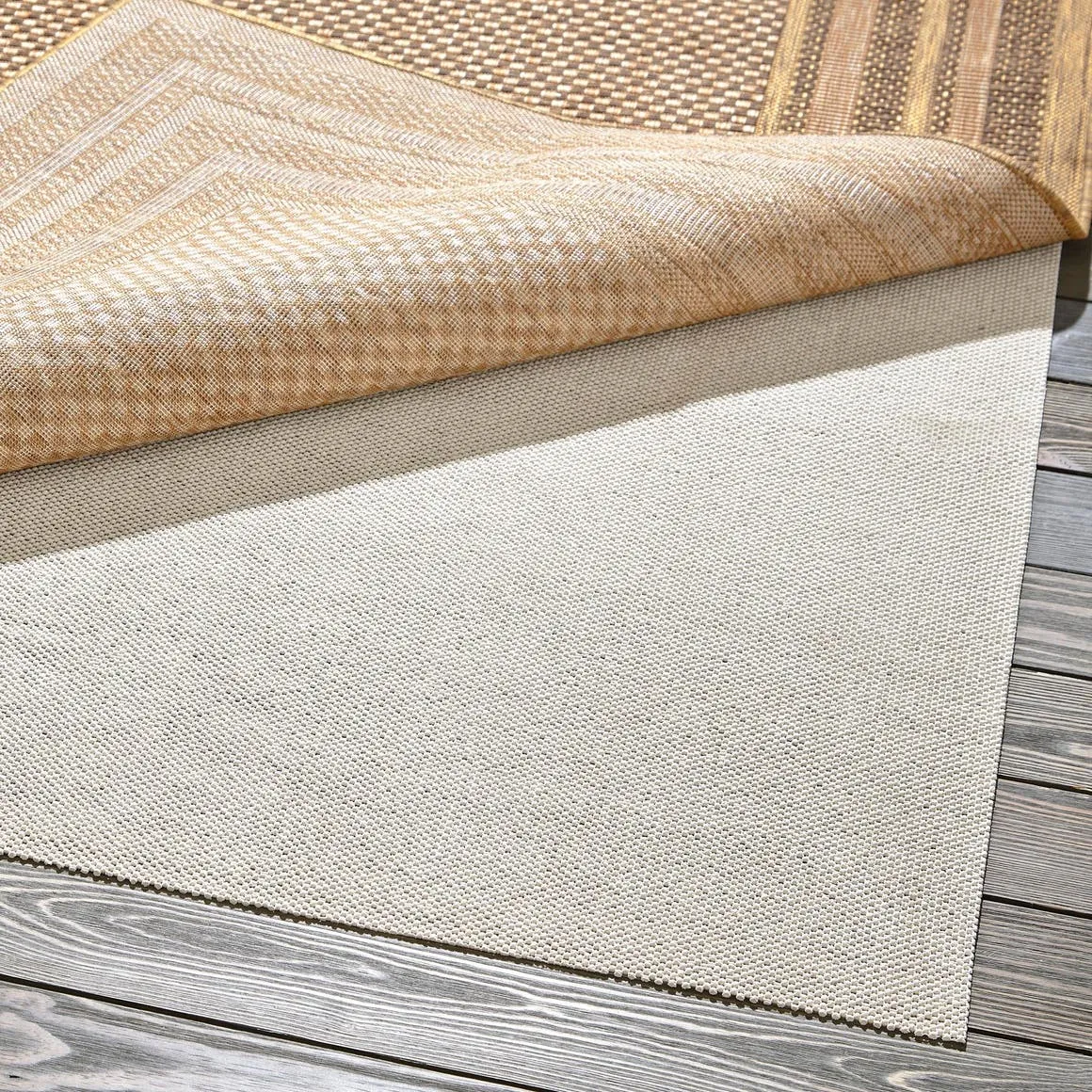 2' x 3' Eco Rectangle Area Rug Pad Floor Protection Pad for Under Rugs & Carpet Non-Slip Durable Rubber Underlayment