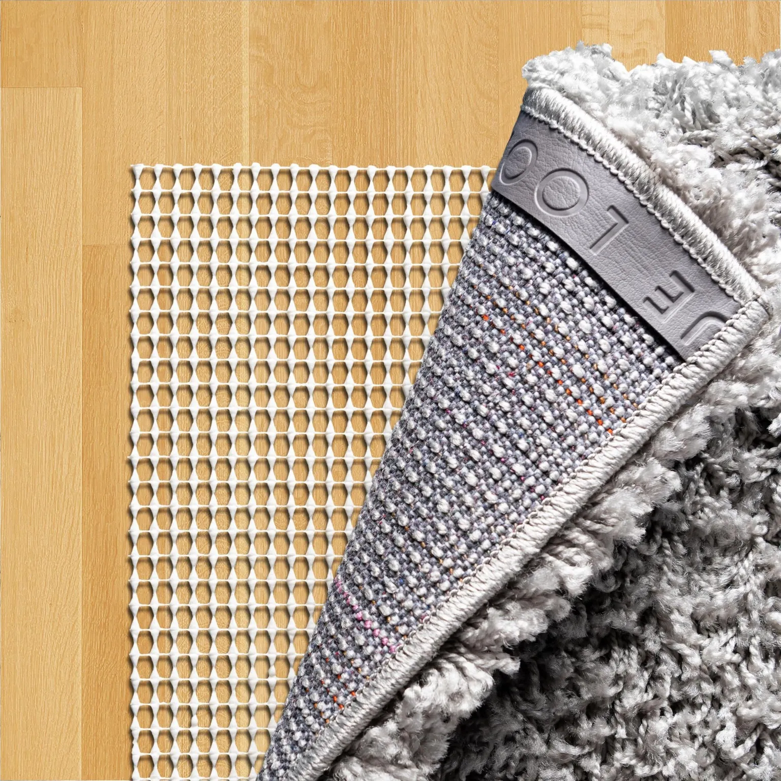 2' x 6' 1 Non-Slip Runner Area Rug Pad Floor Protection Pad for Under Rugs & Carpet - RECTANGLE RUNNER