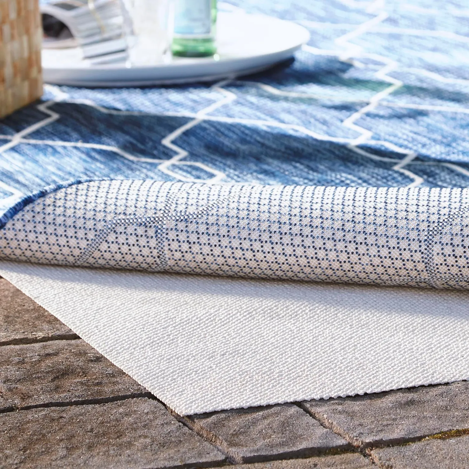 6' x 9' Eco Rectangle Area Rug Pad Floor Protection Pad for Under Rugs & Carpet Non-Slip Durable Rubber Underlayment